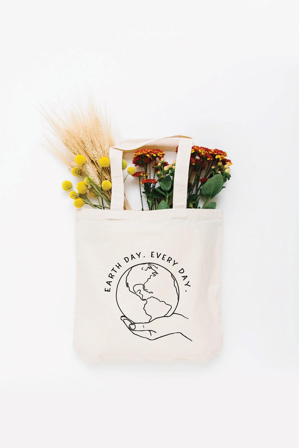 Earth Day Tote Bag, Keep Calm and Recycle Bag, Canvas Tote Bag, Printed  Tote Bag, Market Bag, Shopping Bag, Reusable Grocery Bag 0144 