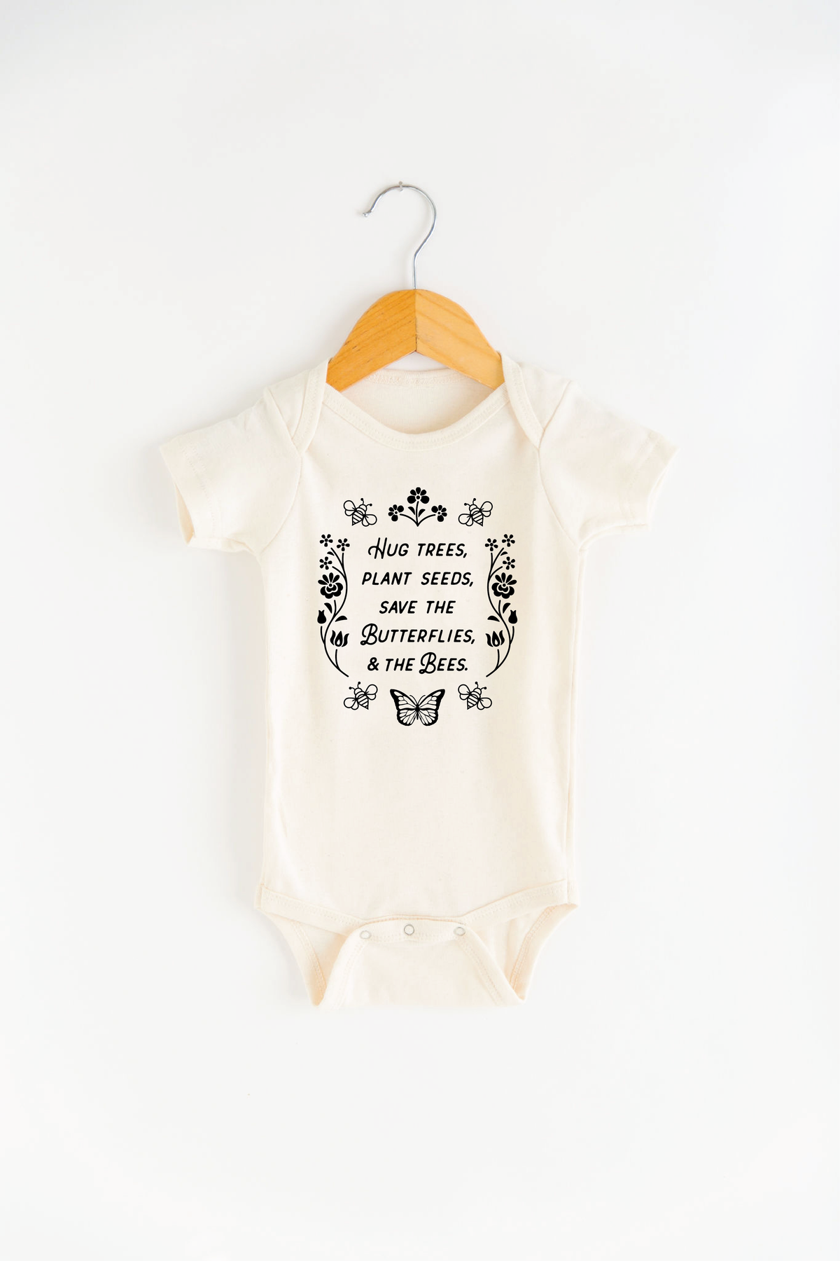 Hug Trees Plant Seeds Onesie