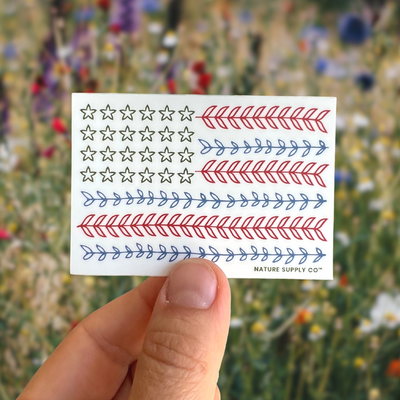 Nature Flag Sticker