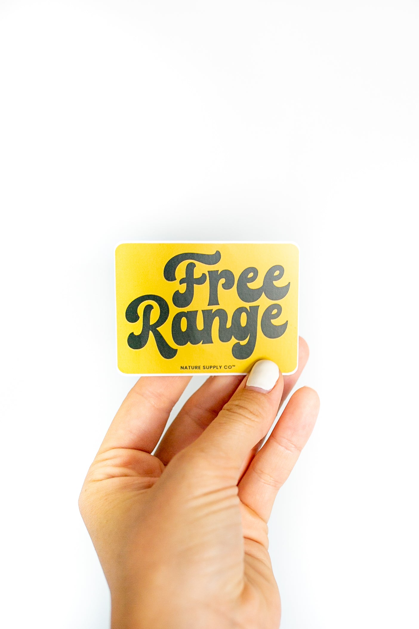 Free Range Sticker - Nature Supply Co