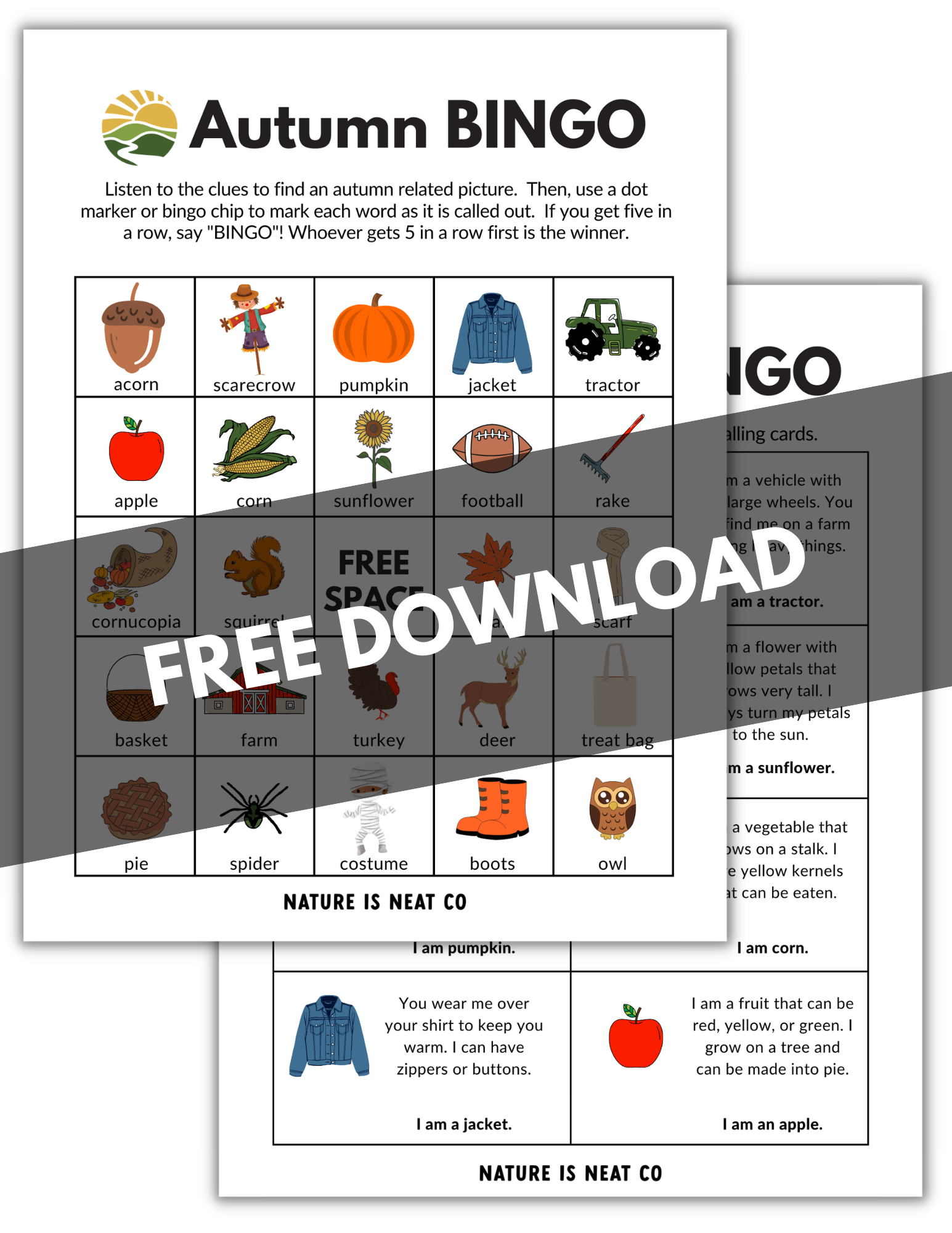 Learn Along Bingo for Ages 6-8: Protecting Our…